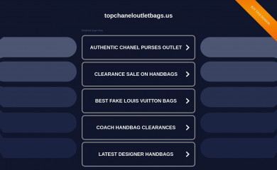 topchaneloutletbags.us screenshot