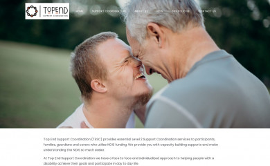 topendsupportcoordination.com screenshot