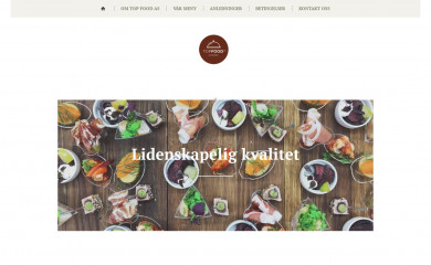 topfoodas.no screenshot