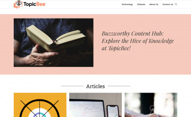 topicbee.net screenshot