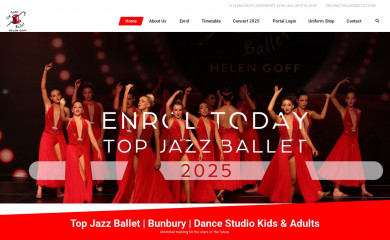 topjazzballet.com screenshot