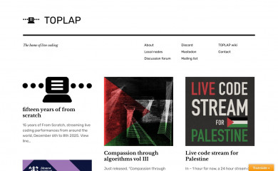 toplap.org screenshot