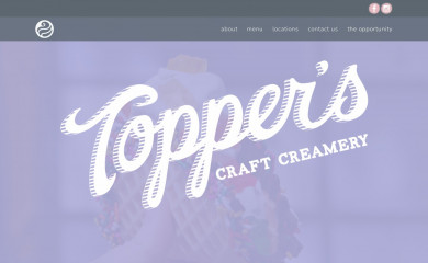 topperscraftcreamery.com screenshot