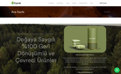 toprakambalaj.com screenshot