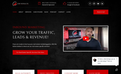 topresultsconsulting.com screenshot