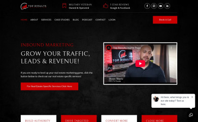 topresultsconsulting.com screenshot