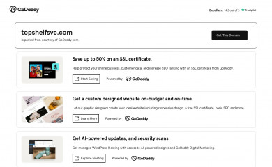 topshelfsvc.com screenshot