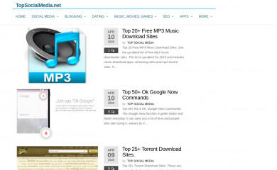 topsocialmedia.net screenshot