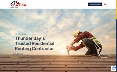 toptierroofers.com screenshot
