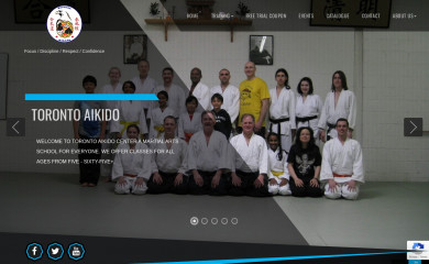 torontoaikido.com screenshot