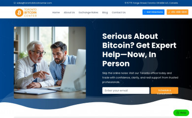 torontobitcoincenter.com screenshot