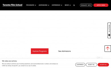 torontofilmschool.ca screenshot