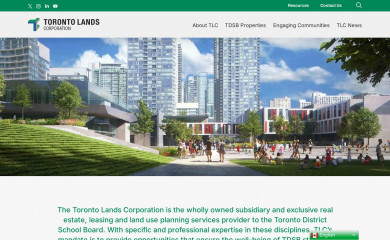 torontolandscorp.com screenshot