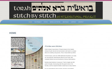torahstitchbystitch.org screenshot