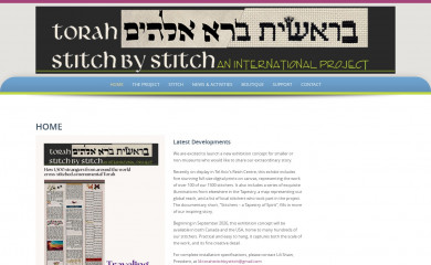 torahstitchbystitch.org screenshot