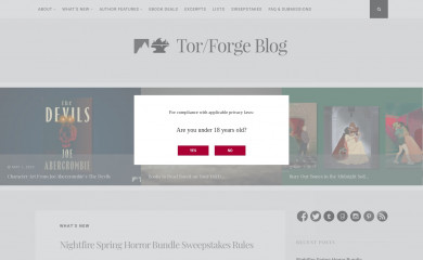 torforgeblog.com screenshot