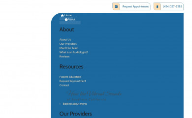 torranceaudiology.com screenshot