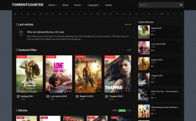 torrentcounter.to screenshot