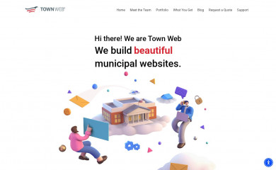 https://townweb.com screenshot