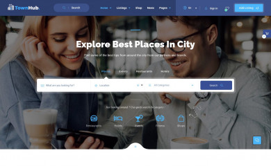 https://townhub.cththemes.org/ screenshot