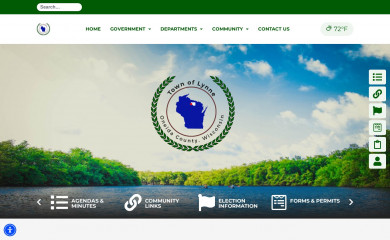 townoflynneoneidactywi.gov screenshot