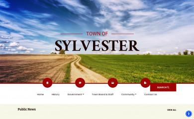 townofsylvesterwi.com screenshot