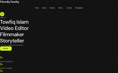 towfiqislam.com screenshot