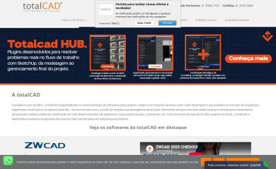 totalcad.com.br screenshot