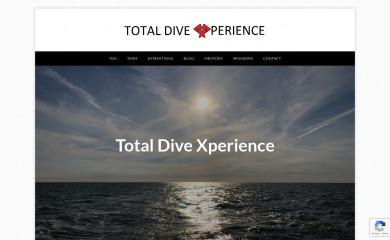 totaldivexperience.be screenshot