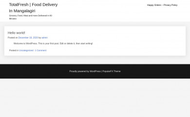 totalfresh.co screenshot