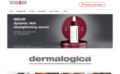 totalskin.nl screenshot