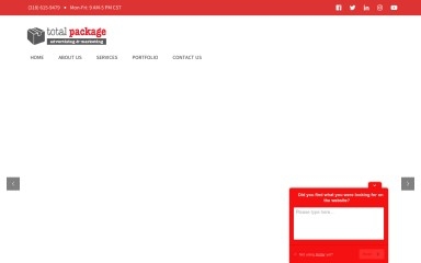 totalpackageadvertising.com screenshot