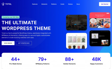 https://totalwptheme.com/ screenshot