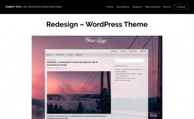 https://toth-illustration.com/redesign-wordpress-theme/ screenshot