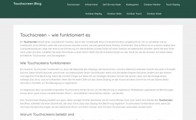 touchscreen.at screenshot