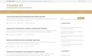 toupee101.com screenshot