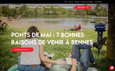 tourisme-rennes.com screenshot