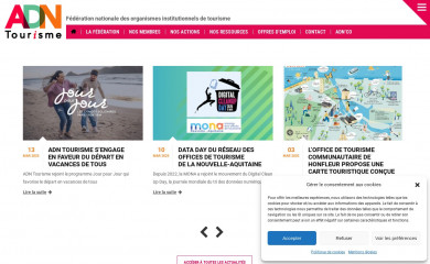 tourisme.fr screenshot