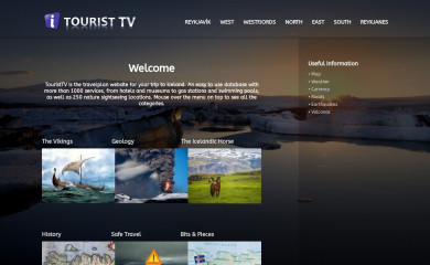 touristtv.is screenshot