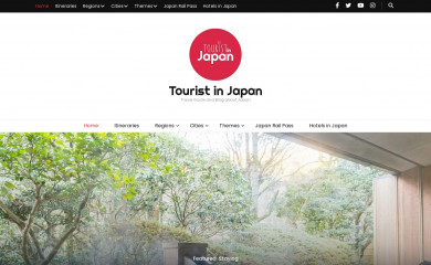 touristinjapan.com screenshot