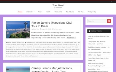 tourneed.com screenshot