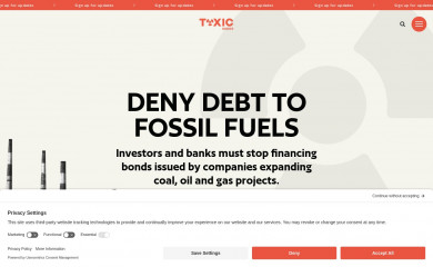 toxicbonds.org screenshot