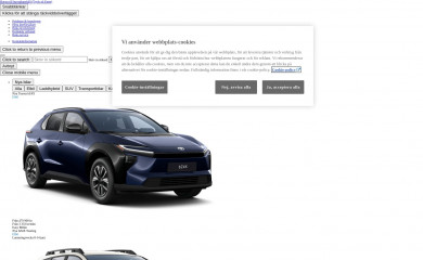 http://toyotacars.se/ screenshot