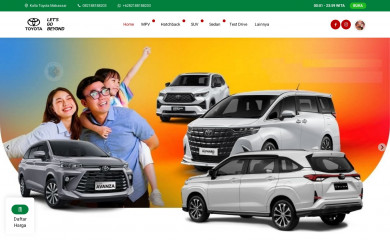 toyotakallamks.id screenshot