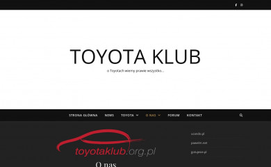 toyotaklub.org.pl screenshot