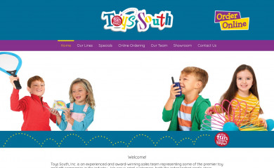 toyssouth.com screenshot