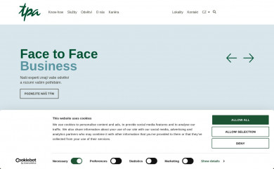 tpa-group.cz screenshot