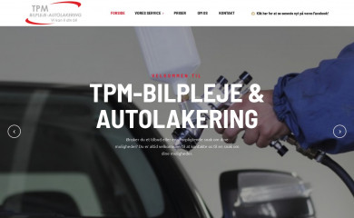 tpm-bilpleje.dk screenshot