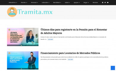 tramita.mx screenshot