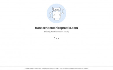 transcendentchiropractic.com screenshot